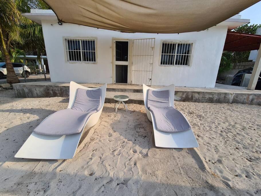Casa Perla Marina, Pequena Casa Frente A La Playa. Apartment El Cuyo Exterior photo